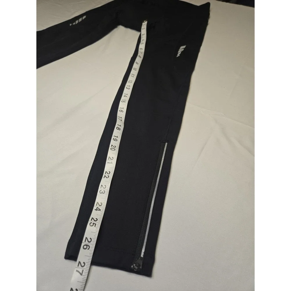 Baleaf‎ Padded Black Cycling Pants HighRise Performance Womens Med Water Resist